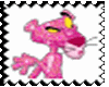 Pink Glitter Cat Stamp