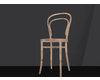 Model chair rustic wood