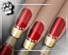 Nails -Red FrenchGold V2