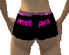 sweetpea booty shorts