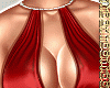Metallic Wine Dress