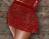 LKC Red Lace Skirt