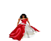 Red Wht Ballroom Dress