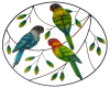 Birds Outdoor Wall Art
