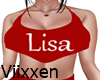 Lisa red top