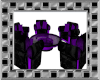 {SP}Purple Chair Set