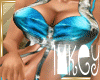 iK*KeyShaBlue Bikini ABS