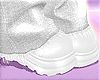 🌈Pride white boots