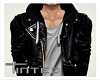 [T] Leather Jacket