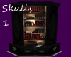 Skull Room Bookshelf 1