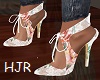 White Floral Lace Shoes