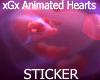 xGx Animated Hearts