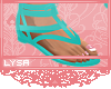 ⚓ Turquoise Sandals