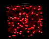 Particle curtain w/heart