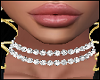 2 Chokers diamonds
