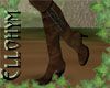 ~E- Simple Brown Boots