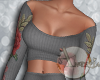 ~A~ Flower Top Grey