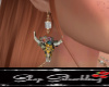 Bulls-N-Bling Earrings