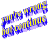 Your Wrong