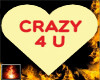 HF Candy Heart Crazy 4 U