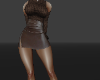 Brown Leather Winter Set