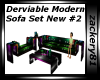 Derv Modern Sofa Set #2