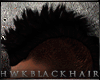 T| Rock Black Hawk hair.