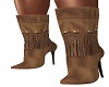 SEXY BROWN FRINGE BOOT