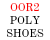 OOR2 F POLY SHOES