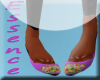 purple ecko slippers