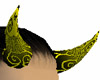 yellowblack design horns