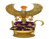 Egyptian purple throne 2