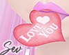 *S Love You Mouth Heart