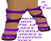 SEXY~Purple Tie-Up Shoes