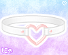 N' Heart White Choker