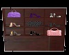 shoes bags display