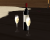 Wine Bottle and Glasses
