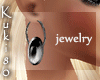 [K80] Abstract earrings