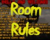 Horror Room Rules