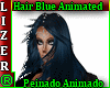 Hair Blue Animated