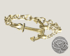 Anchor Bracelet L Gold