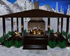 [i] Fireplace gazebo