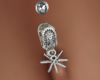 Western Spur Belly Ring