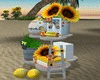 Y*Sunflower Deco Tray