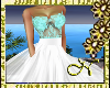 Aqua Pearl Wedding Gown