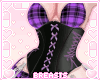 kuromi corset & skirt~