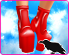 CyberPlastic Boots RED