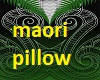 siting maori pillow
