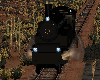 Train Steam Engine Black