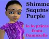 Shimmer Sequins Purple